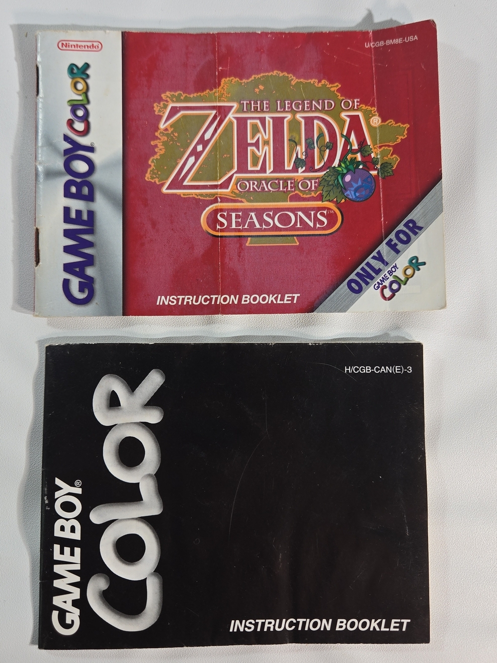 Nintendo The Legend of Zelda: Oracle of Seasons Instruction Booklet - Red